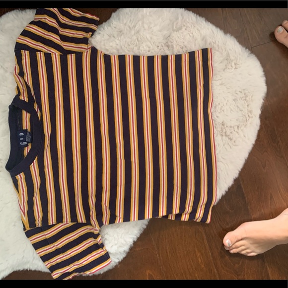 Gap Kids Sz 12 Striped Tee - Picture 1 of 4